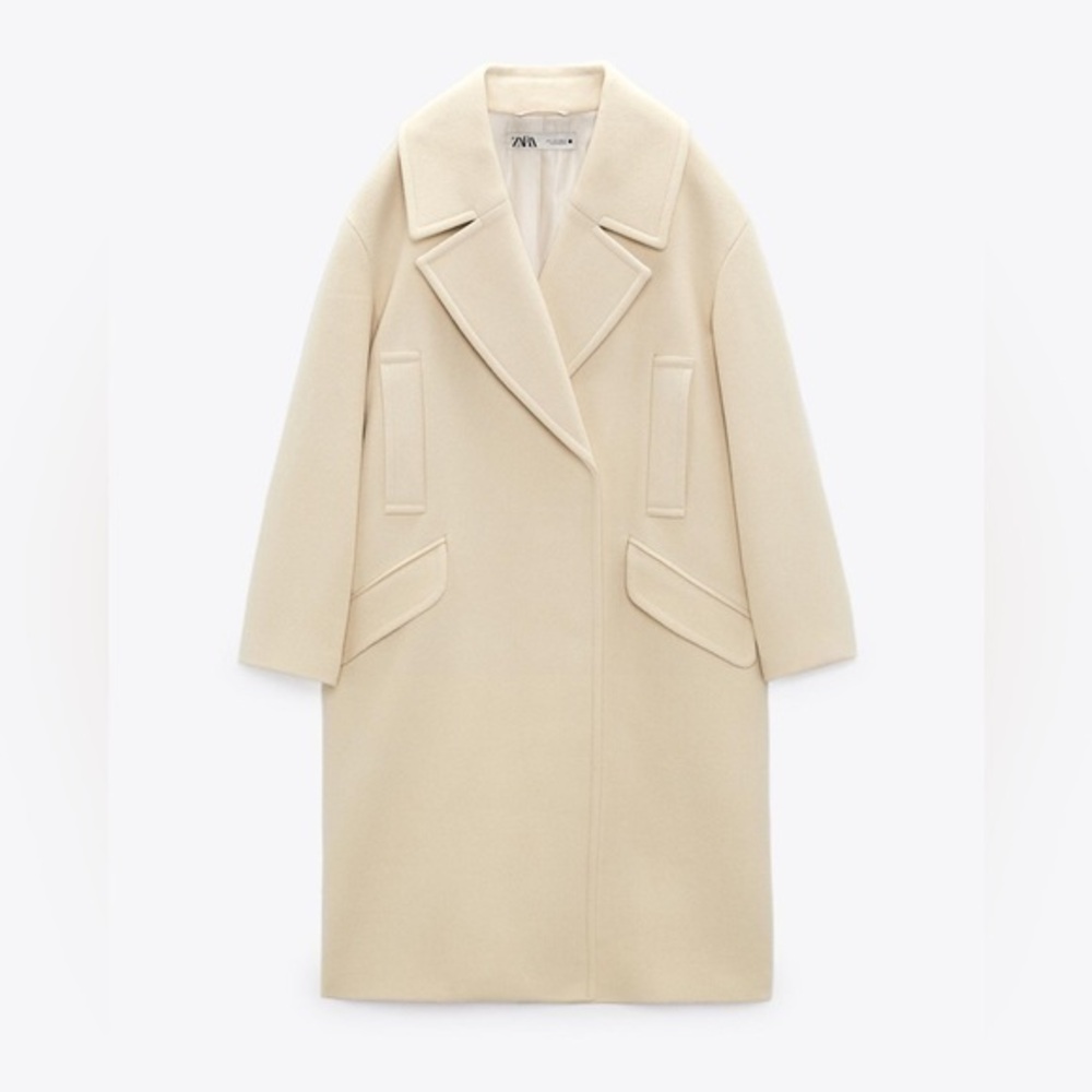 Zara Oversized Coat - Picture 1 of 6